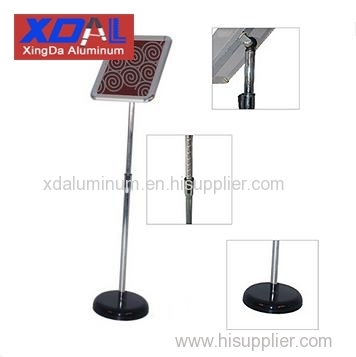 XD-J-L04 A4 poster portable Aluminum poster frame signage poster stands height adjustable restaurant