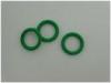 Green Silicone Rubber O Rings / Soft Rubber O Rings Fuel Resistant