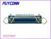 Right Angle PCB IEEE 1284 Connector, 36 Pin Centronic Female Ribbon Connector for Printer