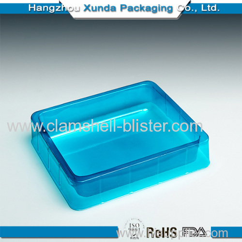 PVC /PET/PS/PE Cosmetic plastic blister tray