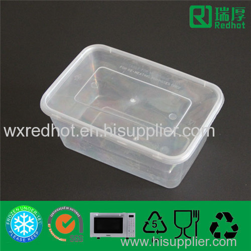 High Quality Plastic Container for Food Storage 1000ml