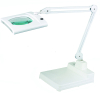 Rectangular 28w magnifier lamp with SA3 arm