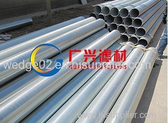 stainless steel wedge wire casing and screen tube manufacturer 
