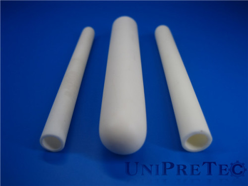 One End Closed High Heat-resistance Alumina Ceramic Thermocouple Protection Tubes 