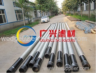 stainless steel wedge wire casing and screen tube manufacturer 