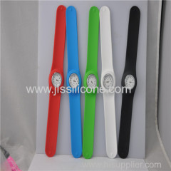 Sport silicone wristand patted watches