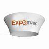 10ft Expomax Circular Hanging Banner Display , Curved Fabric Hanging Signs