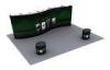 Exhibition pop up stand Portable , tension fabric trade show displays