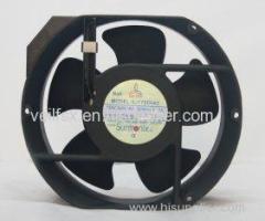 IP44 Waterproof 220V Cooling Fan, Industrial Exhaust Fans with 5 blades for LED Digital signage