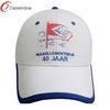 White Sport Velcro Cotton Baseball Caps Customizable Baseball Caps