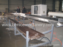 Plastic machinery for WPC profile extrusion