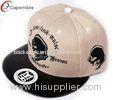 100% Cotton Flat Brim Baseball Hats Stylish Baseball Caps For Men