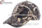 Youth 5 Panel Camouflage Baseball Hats Velcro Strap Back Hats For Autumn