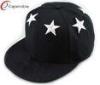 3D Star Embroidery Wool Baseball Caps Flat Brim Baseball Hats For Basketball
