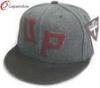 Dark Grey Velcro Custom Baseball Team Hats Embroidered Baseball Hats