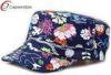 Custom Floral Military Baseball Hats , Five Panel Snapback Baseball Caps