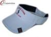 Flat Embroidery On Front Tennis Sun Visors With Printing Logo On Beak