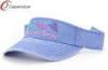 Butterfly Flat Embroidery Running Sun Visor Hats For Women