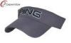 PING 3D Embroidery Tennis Sun Visors With Flat Embroidery On Closure