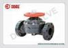 UPVC,CPVC,PVDF,PPH plastic diaphragm valve