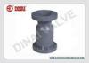 CPVC Plastic Check Ball Valves, Flange end Vertical Install 1/2(D20mm)~12(D280mm)