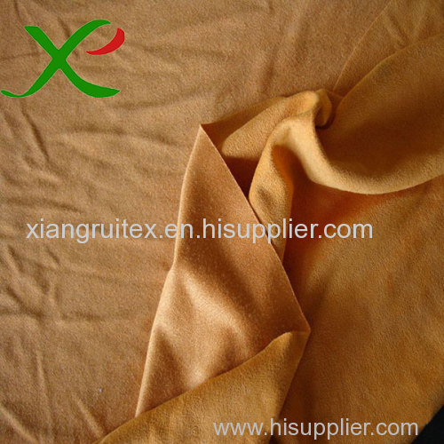 Polyester Stretch Suede Fabric