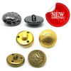 Favorites Compare new style painted bulk design /18/20/25mm round/square golden/silver decorative metal brass fashion cu