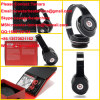 Black/white/red beats studio headphone by dr dre 1:1 as original