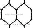 PVC / Galvanized 3'' Hexagonal Wire Netting Silver Poultry Farm Fence