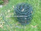 Weave Hot Dip galvanized Garden Border Fence Net For Railway / Airport
