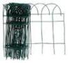 Weaving Garden Border Fence Edging , Green Decorative Garden Fencing