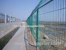 Garden Green Wire Mesh Fence With Low Carbon Steel Plastic Coated