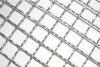 Copper Weaving Crimped Metal Wire Mesh Square For Barbecue / BBQ