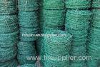 Green galvanized PVC Coated Barbed Wire