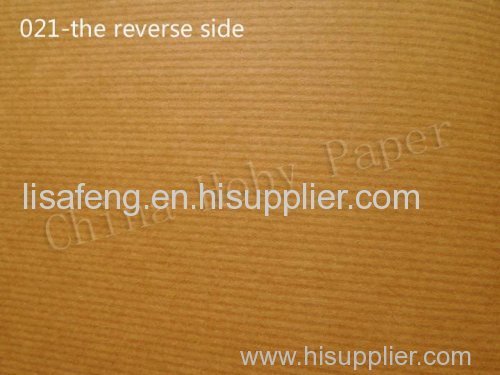 Ribbed Kraft Paper/pattern paper