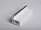 Co-extrusion PVC Window Profiles Glossy Surface , European Style