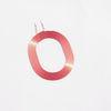 Red Toroid Qi Mobile Transmitter Inductive Charging Coil For Smart Phone