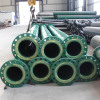 Steel lining PU wear-resistant pipe