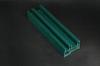 3 Chambers Sliding Window Profile / Green UPVC Window Profiles