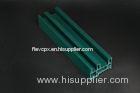 3 Chambers Sliding Window Profile / Green UPVC Window Profiles