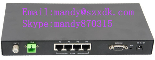 FTTH GEpon 4FE with CATV Port ONU