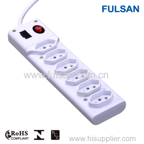 Power strip multiple socket