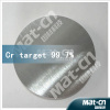 Cr Target sputtering target