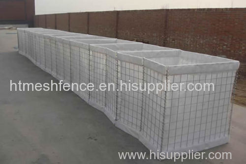 Heavy Galvanized Military Sand Wall Hesco Barrier