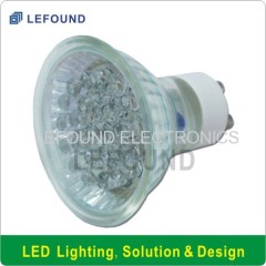 CE CB Approval GU10 LED Spot bub light lamp (Glass)