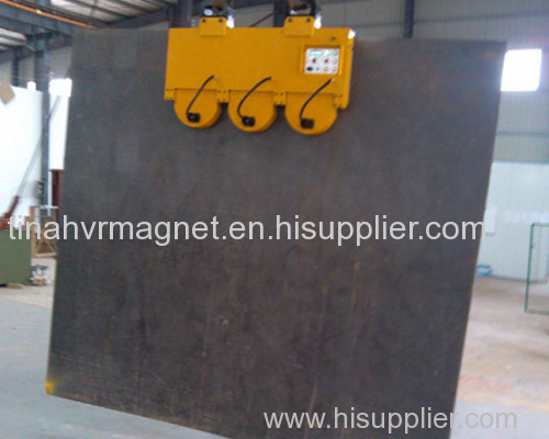 side plate lifting magnet