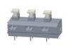 Gray PA66 3KV SP235 Side Entry Spring Cage PCB Mount Terminal Block without Press - Button