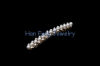 Pearl Beads Making Hair Clip with Crystal Gold Plated Crystal Bridal Jewelry for 2013 HB0525