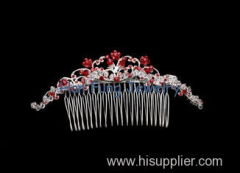 Crystal Bridal Jewelry Female and charming hair comb for wedding HF2080