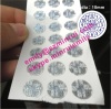 Custom Hologram Destructible Tamper Evident Warranty Stickers,Printed Holographic Fragile Warranty Labels,Round 10mm